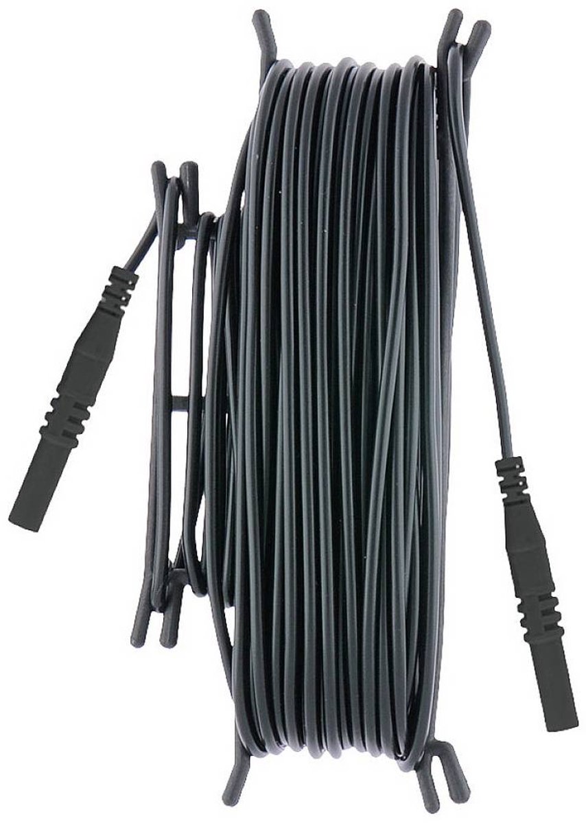 Image of Metrel A 1621 Veiligheidsmeetsnoer Bananenstekker 4 mm Bananenstekker 4 mm 20 m Zwart 1 stuk(s)