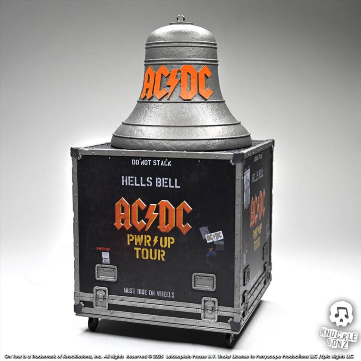 Knucklebonz AC/DC Rock Ikonz On Tour Statue PWR UP Tour Hells Bell Beeld