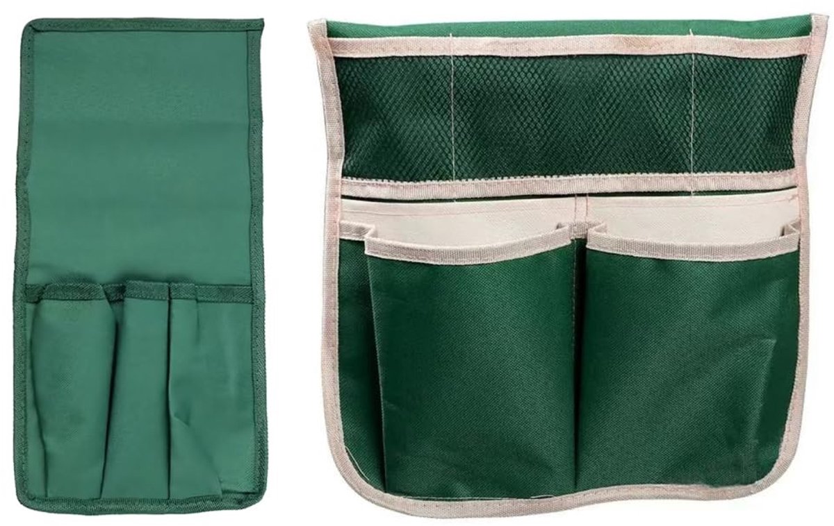 Dailygoods- Gereedschapstas Opvouwbaar - Tuingereedschap Houder - Multifunctionele Opbergtas - Grote Capaciteit - Lichtgewicht Oxford Doek - Ideaal voor Tuinliefhebbers - Tuinopbergtas