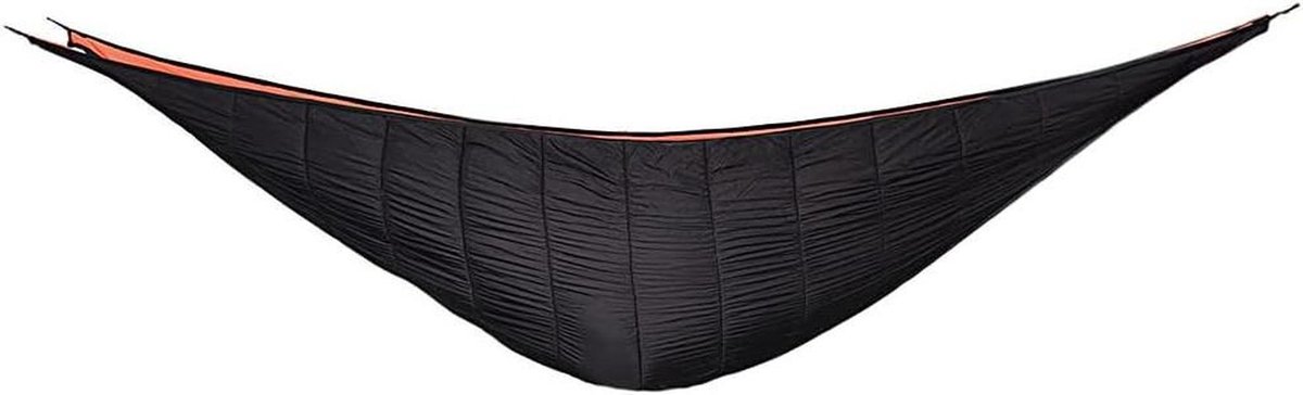 Kampeerhangmat - Buiten deken - Winter kamperen - Lichtgewicht vulling - 238x130cm - Zwart