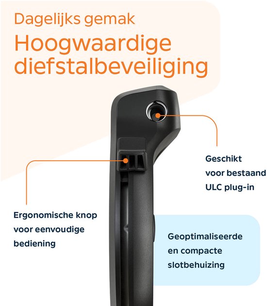 Axa ringslot Atlas Large zwart van AXA — afbeelding 3