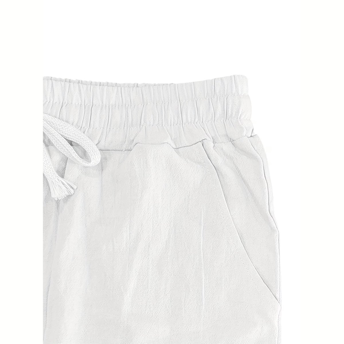 Currero Linnen Broek Heren - Zomerbroek - Volwassenen - Lange Broek - Pantalon - Strandbroek - Zomer - Ibiza Stijl - Wit XXL