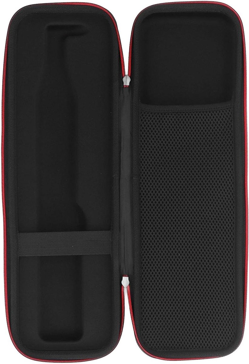 Stijltang Opbergdoos - Reiskoffer Haarstyling - Veilig Opbergen - Waterbestendig EVA Materiaal - 46 x 17 x 10 cm - Zwart
