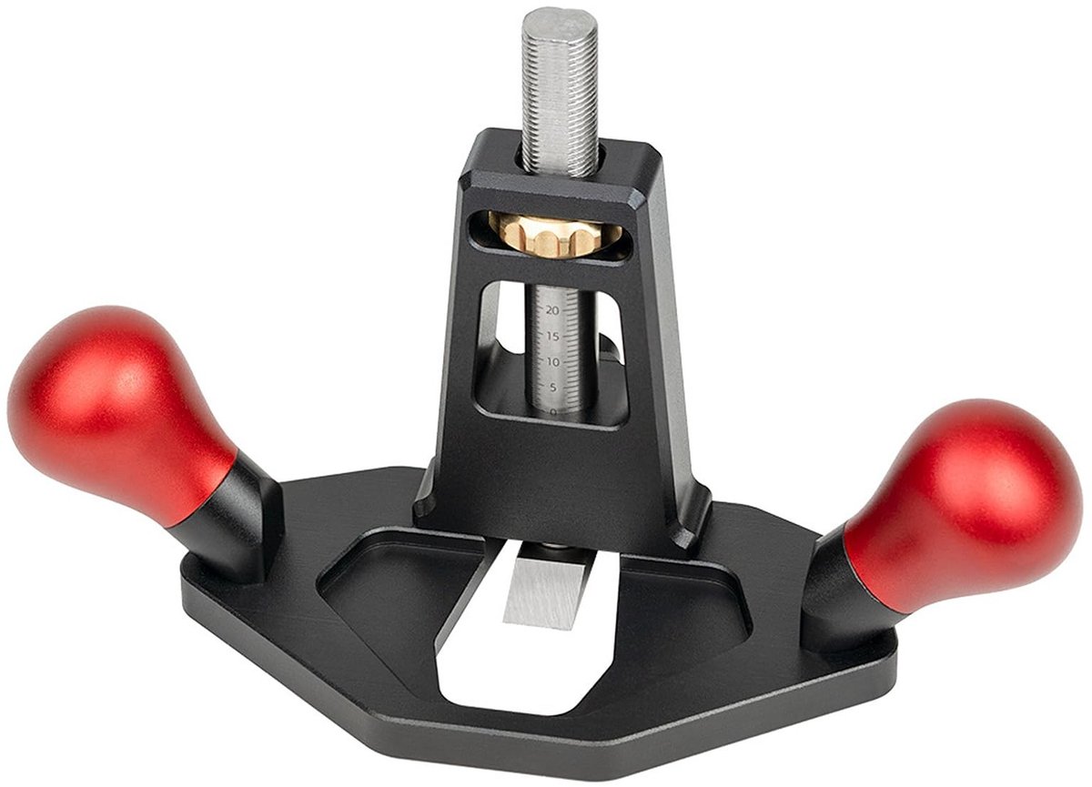 Dailygoods- Handschaafmachine Hoge Nauwkeurigheid - Houtbewerking - Diepte-instelling tot 25mm - Geanodiseerde Afwerking - Nauwkeurig Houtsnijden - Eenvoudig Aanpasbaar - Houtschaaf