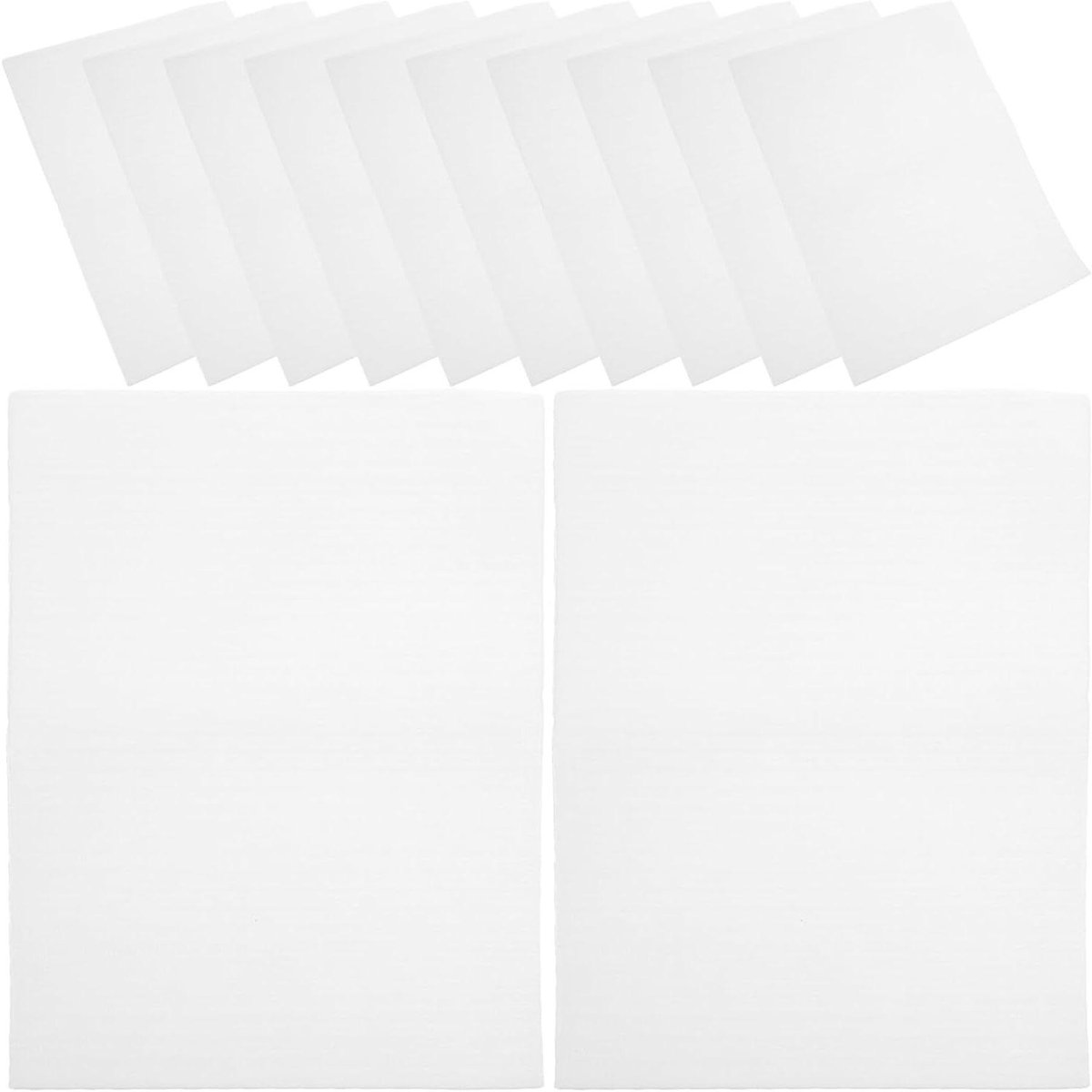 Verhuiszakken Foam - Beschermende Verpakking - Breekbare Items Beschermen - Lichtgewicht & Herbruikbaar - 100 Stuks - Wit