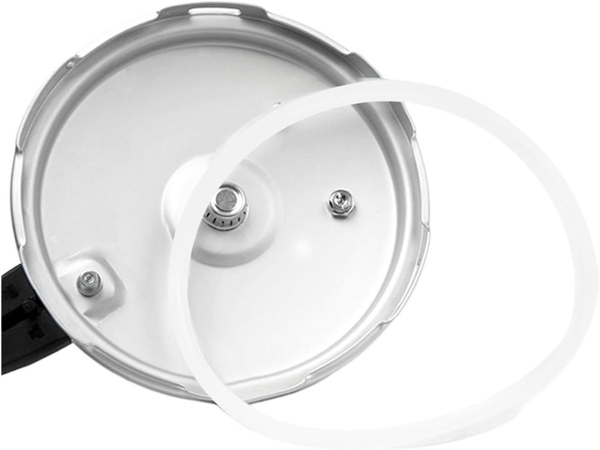 Snelkookpan Afdichting Reserveonderdeel Pan Veilig Koken Lekvrij Ontwerp 28 cm Transparant