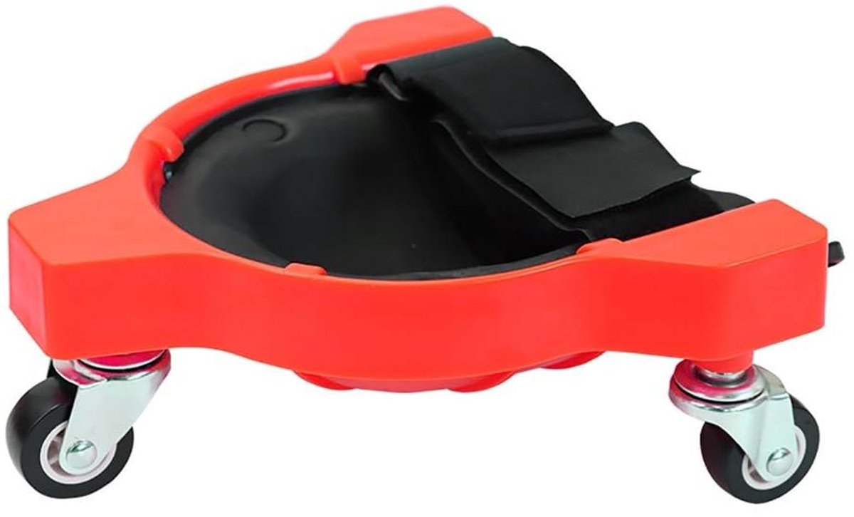 Rolkniebeschermers - Kniekrukken Werkkruk - Klussen en Onderhoud - 360° Draaiende Wielen - 29.5 x 22.5 x 10 cm - Zwart
