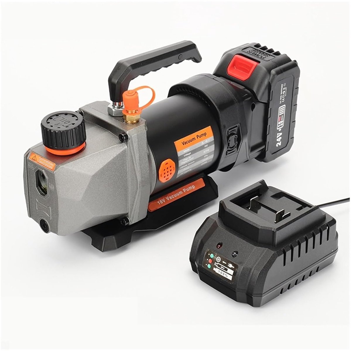 Vacuümpomp Koelmiddel - Reparatie Tool - Airconditioning Onderhoud - Unipolaire Serie - 25 CFM - Niet gespecificeerd