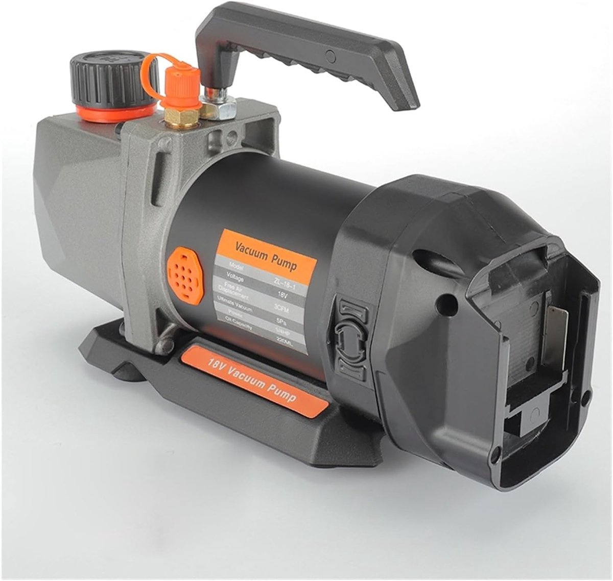 Vacuümpomp - Koelmiddel Pomp - Airco Reparatie - Snelle Koeling - 25 CFM - Zwart