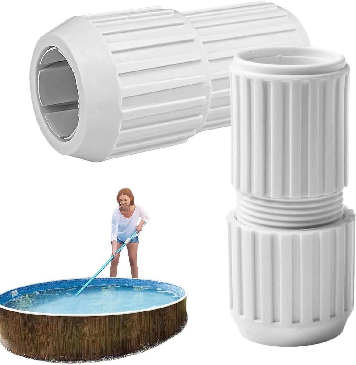 Poolpaal Connector – Reparatie Twist Vervanging – Zwembad Onderhoud – Snel Wissel Systeem – 14 x 85 cm – Niet gespecificeerd Poolpaal Connector – Reparatie Twist Vervanging – Zwembad Onderhoud – Snel Wissel Systeem – 14 x 85 cm – Niet gespecificeerd