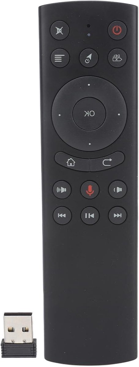 Voice Remote Control - Afstandsbediening met Microfoon - Smart TV Bediening - Ingebouwde Muis Functie
