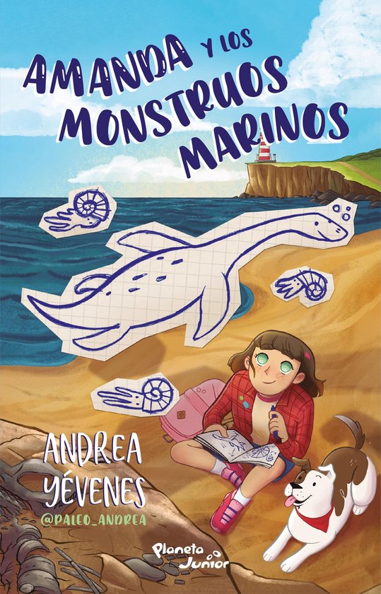 Planeta Junior - Amanda y los monstruos marinos - cover