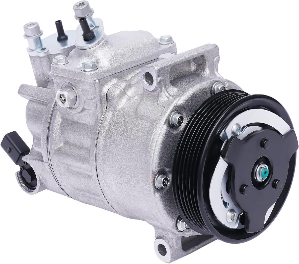 Airconditioning Compressor - Koelmiddel Compressor - Auto Koeling - Intelligente Sturing - 12 V - Zilver