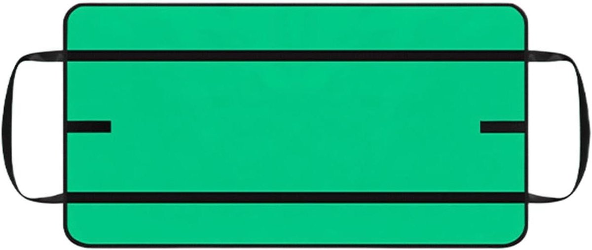 Brandhouttas - Draagmand Houthouder - Opslag Brandhout - Waterdicht Stof - 100 x 50 cm - Groen