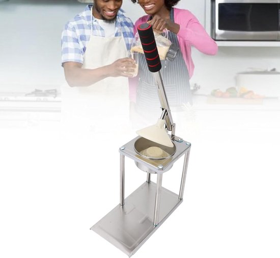 Handpers Citruspers - Sapcentrifuge Fruitpers - Sap Maken - Roestvrijstalen Constructie - 32D x 26B x 15H cm - Zilver — afbeelding 3