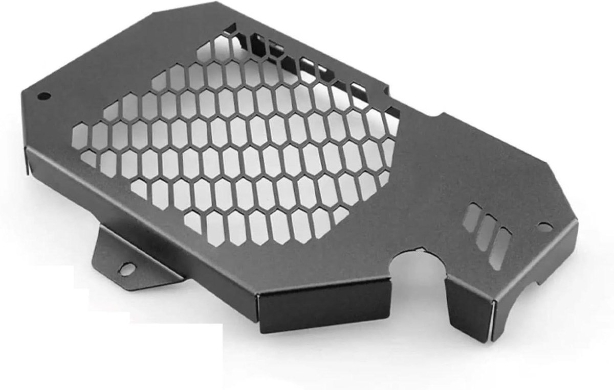 Motorfiets Radiatorgrille - Radiatorbescherming Motorkap - Motoronderhoud - Aluminium Materiaal - 1 x 1 x 1 cm - Zwart