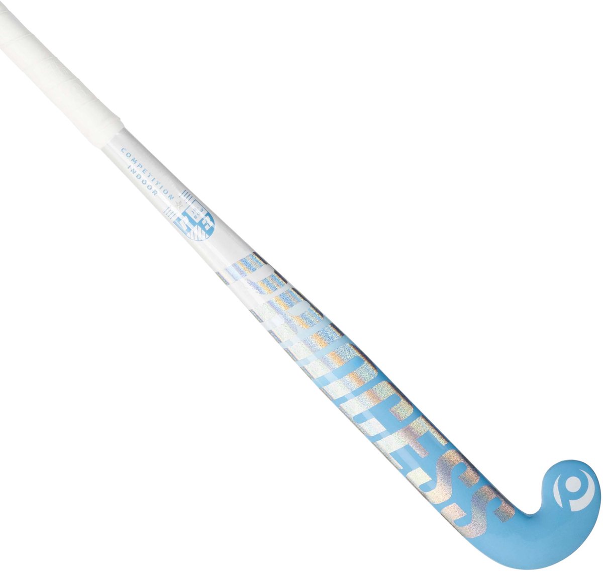 Princess Competition Junior 3 STAR Indoor J-Bow Light Blue/White Hockeystick