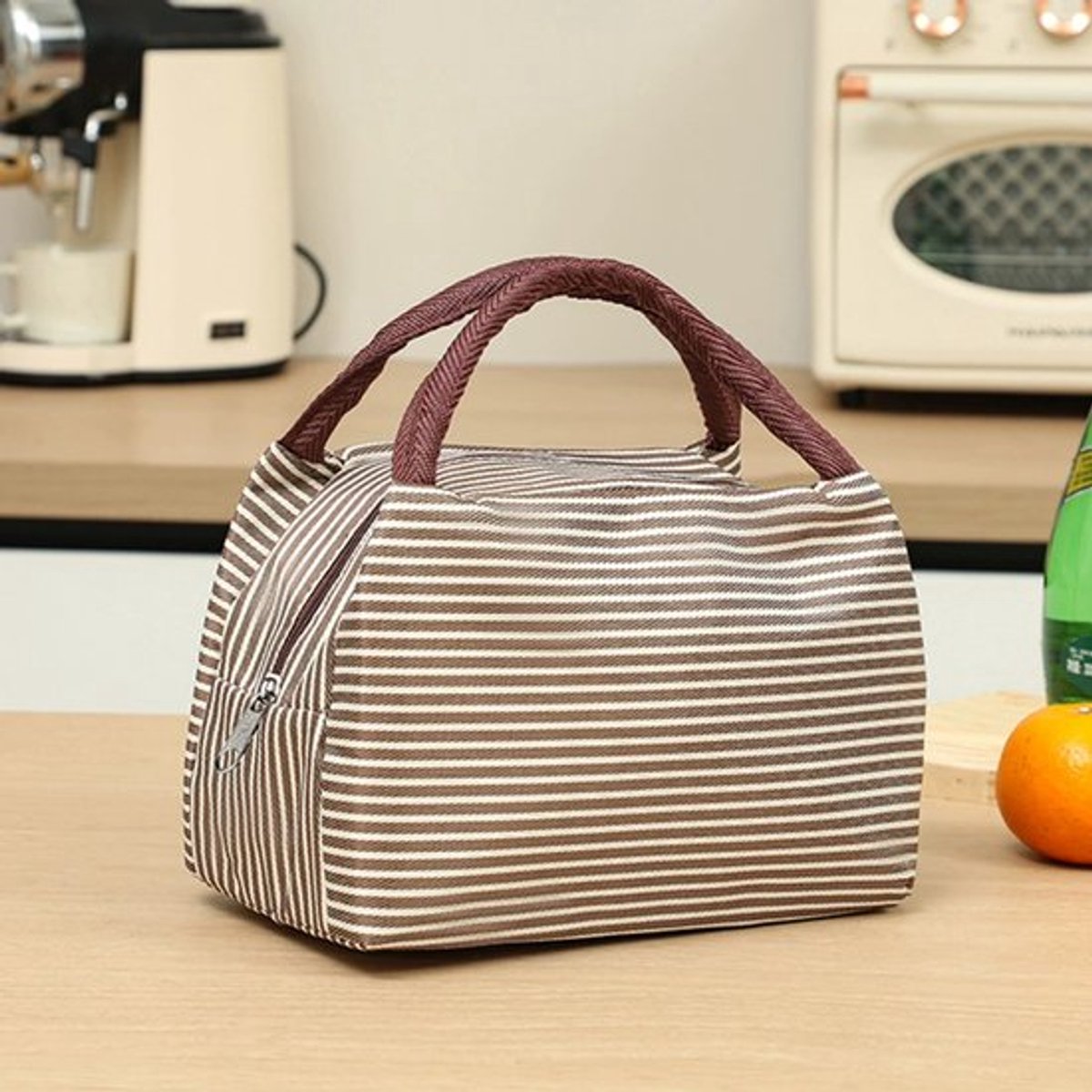 Thermal Bag – Kleine Lunchkoeler – Geïsoleerde Lunch Tas – Oxford Stof – Opvouwbare Lunchbox – School – Camping – Reizen – 23 x 17 x 13 cm – Draagbare Koeltas – Set van 2 — cadeau in Cadeau-ideeën - foto 5