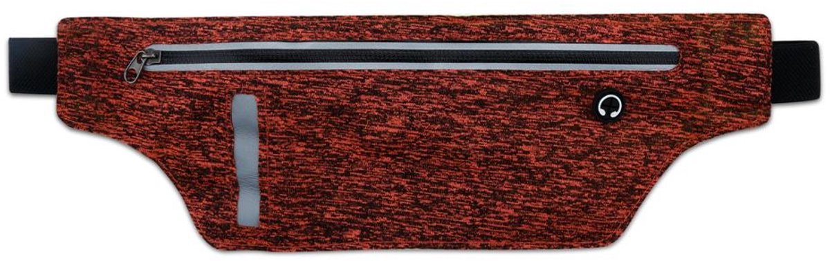 Sport fanny pack geschikt voor mobiele telefoons van 4.7 - 6.0 inch in ROZE - Verstelbare lengte touch mobiele telefoon heuptasje mobiele telefoon tas