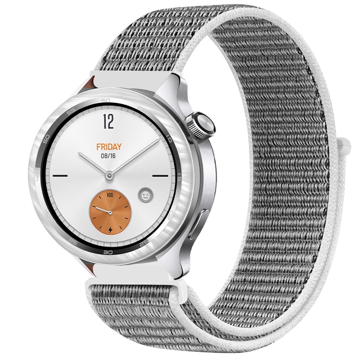 Dailygoods - Nylon Horlogebandje voor Xiaomi Watch S4 22 mm