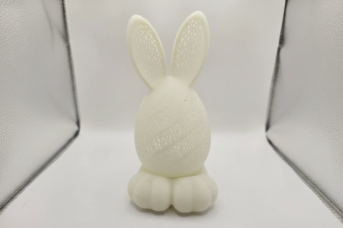 Glowing Bunny Figurine – Glow in the Dark 3D Printed Night Decoration