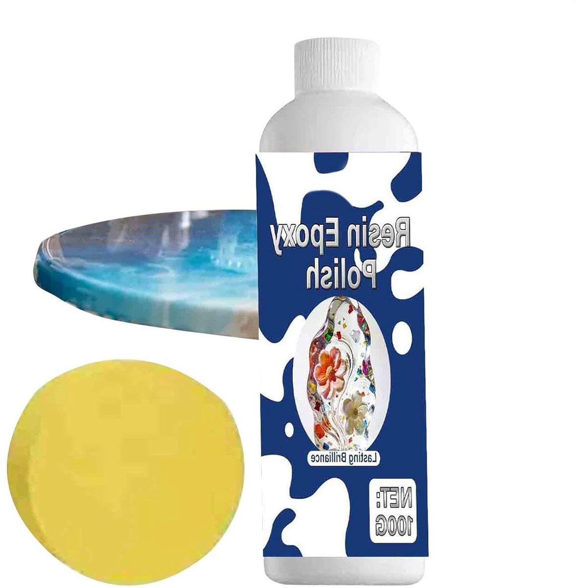 Epoxyhars polijstset - Polijstpasta Hars - Krassen Verwijderen - Glanzende Afwerking - 120 g - Niet gespecificeerd