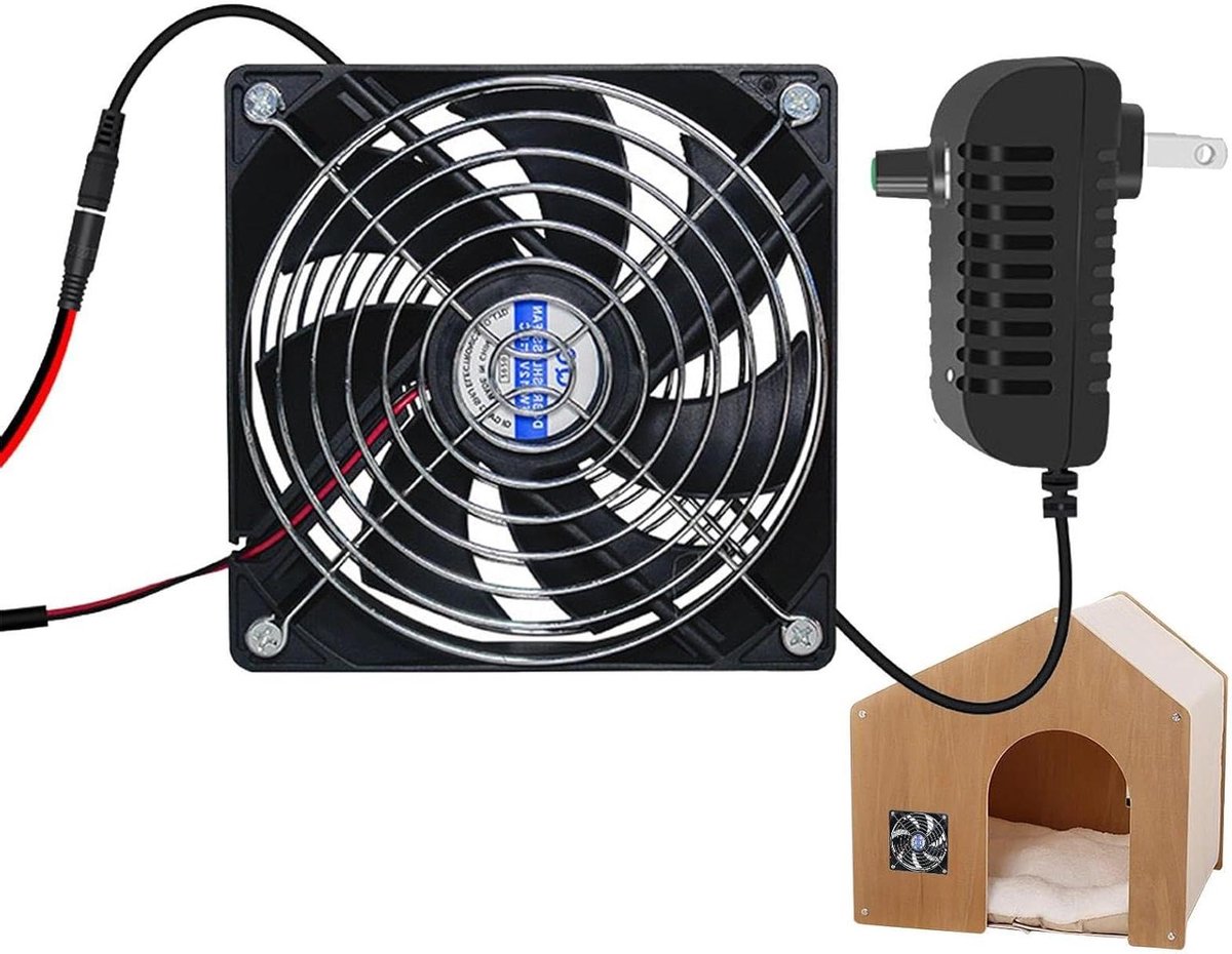 Raamafzuigventilator - Stille Ventilator - Luchtkwaliteit Verbeteren - Dubbele Gaasbescher