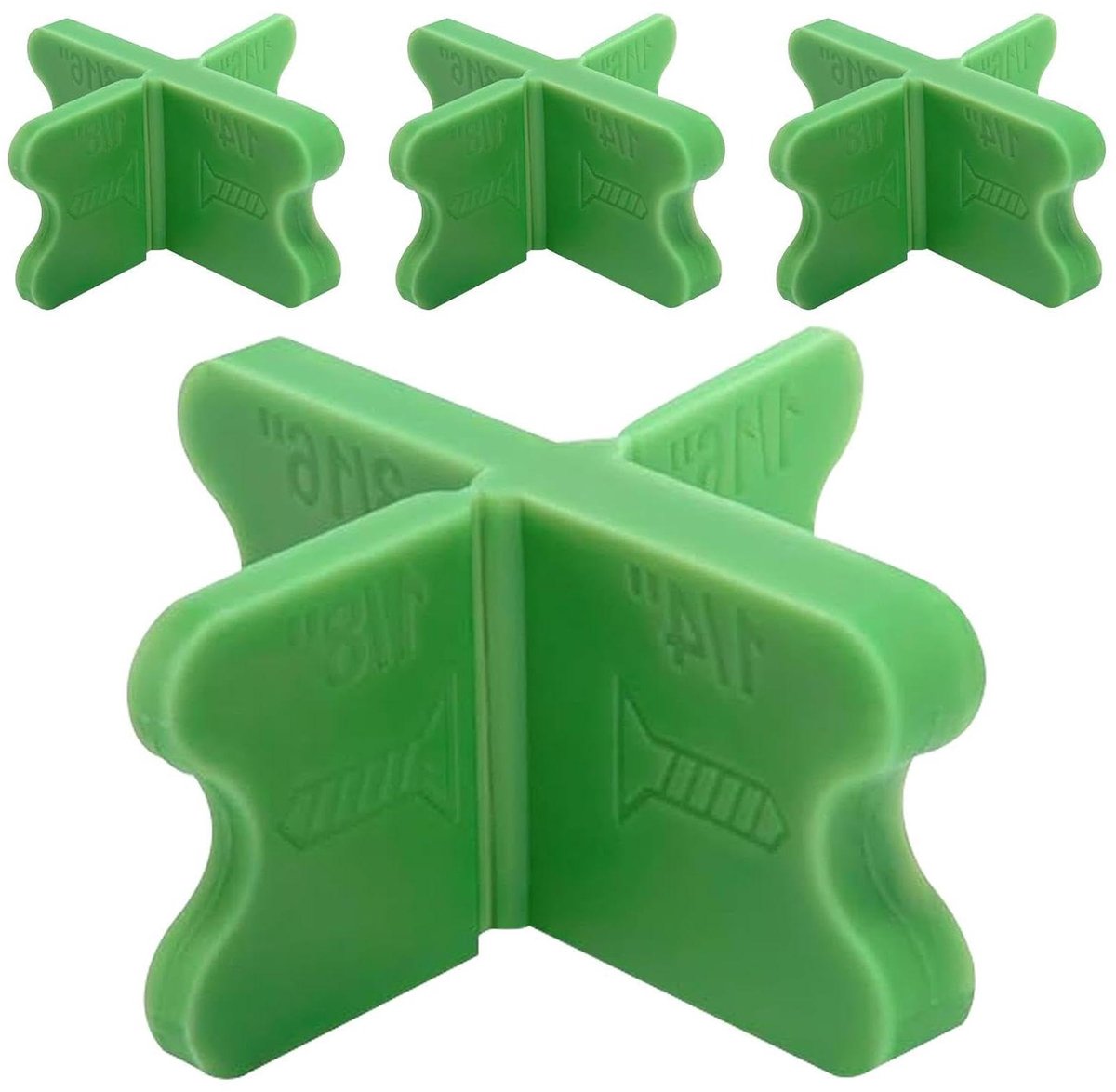 Terras Afstandhouders - Plaatsingshulpmiddel - Terras Bouwen - 4 Verschillende Diktes - ABS Materiaal - Uniek