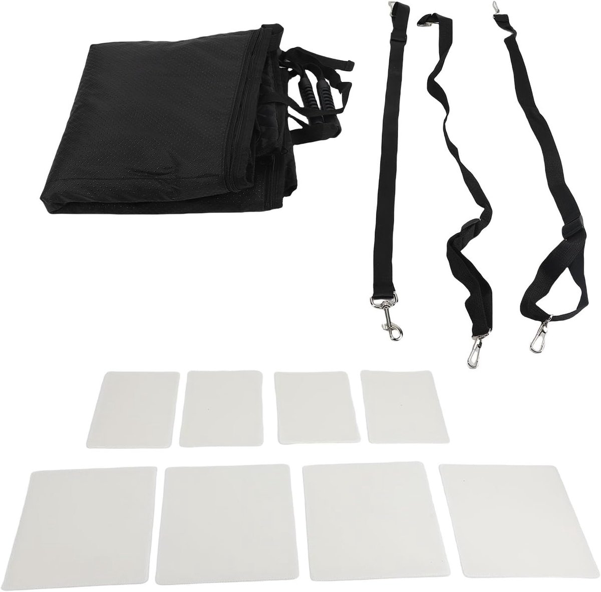 Hondenautostoelhoes - Reisbeschermer - Veilig Reizen - Harde Bodem - 130x60cm - Zwart