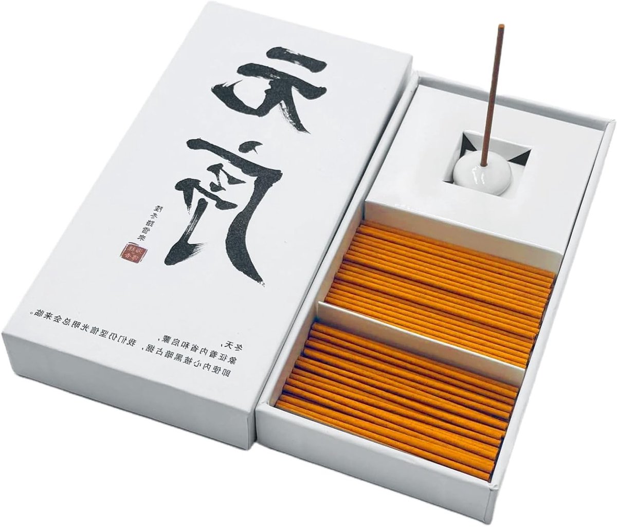 Premium wierookstokjes set van 100, 6.5 cm, ideaal voor meditatie, yoga en aromatherapie