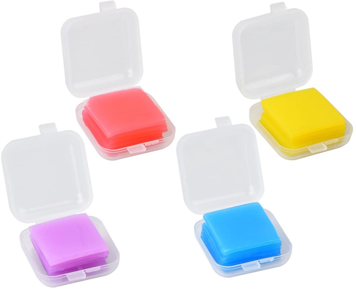 Diamantschilderlijm voor 5D-diamantborduuraccessoires, 24 stuks, ideaal voor creatief knutselen en hobbyprojecten (2,5 x 2,5 cm)