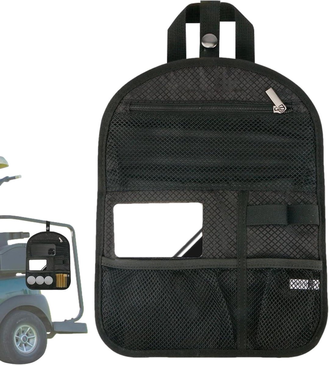 Golf Club Cart Bag - Golf Opberger - Golfen Organiseren - Veerkrachtig Nylon Materiaal