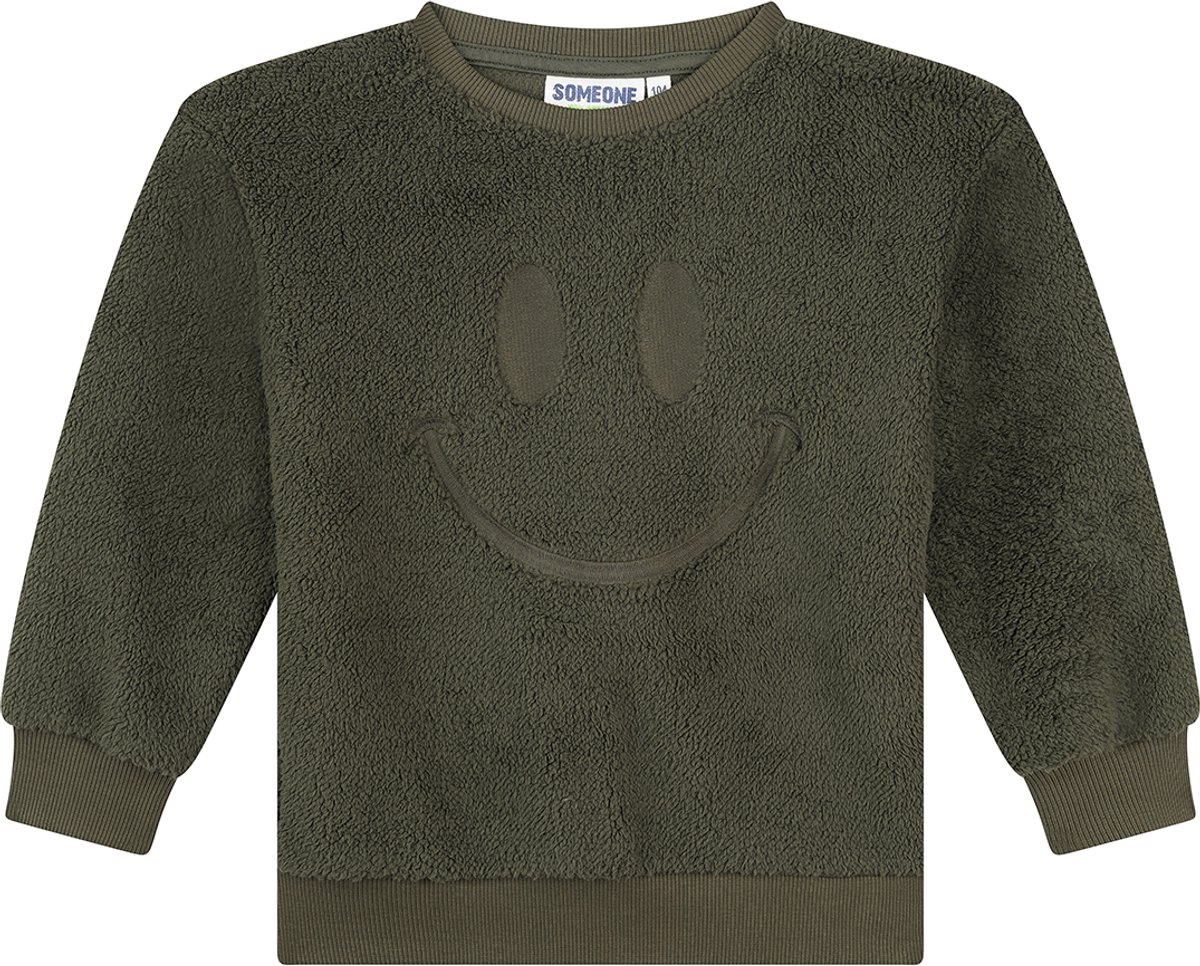 Someone JONAS-SB-16-A Jongens Trui - KHAKI