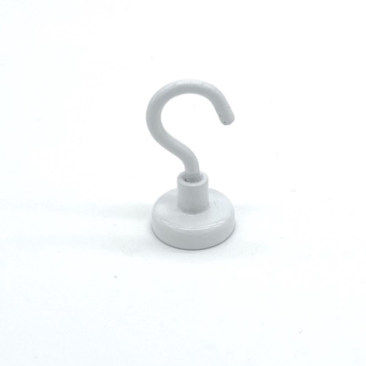 Plafondmagneet met haak wit 16mm 1 | 5 kg - 90 stuks