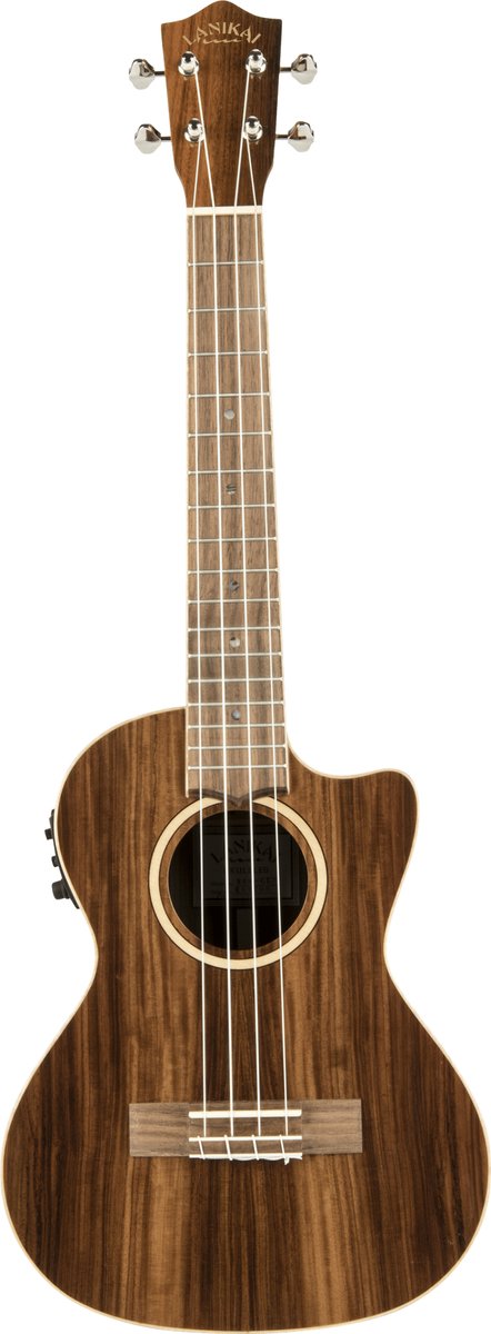 LANIKAI LKUMRS-CET Tenorukelele, All Solid Morado-serie, cutaway, voorversterker,