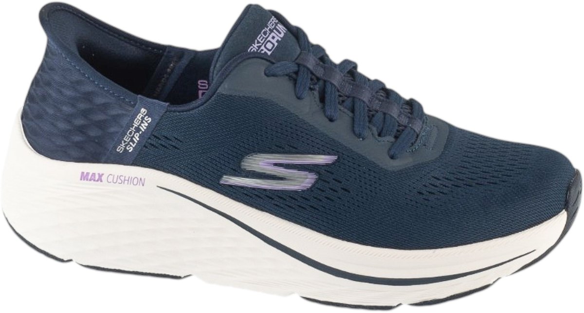 Skechers Slip-Ins: Max Cushioning Elite 2.0 - Vanish, Vrouwen, Marineblauw, Sportschoenen, maat: 37,5