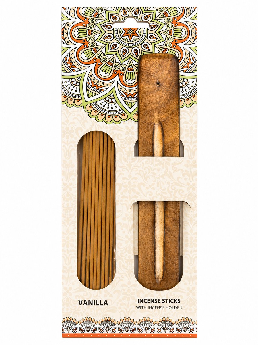 Wierookstokjes - Vanilla- Aroma di Rogito – 20 stuks,
