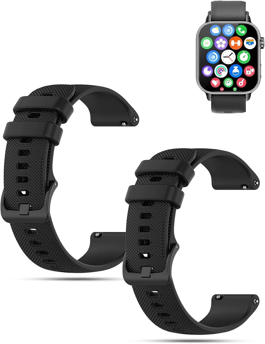Siliconen horlogeband voor MFVLP LC210, waterdichte sportreservearmband, toergy flexibel, verstelbaar, voor dames en - ShopVlot