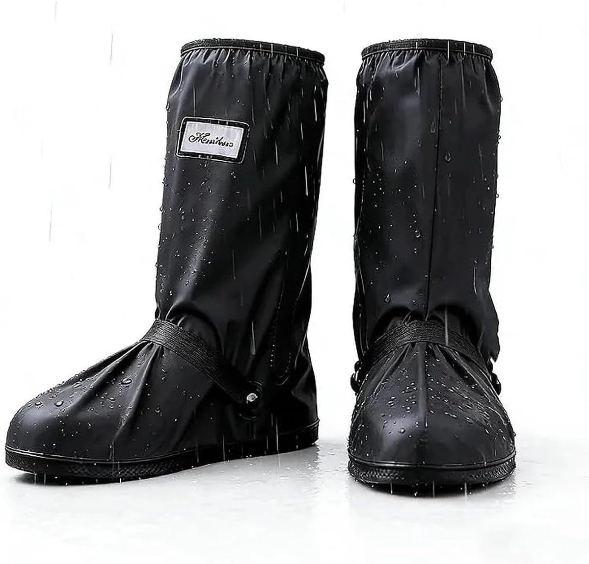 Witte overschoenen, waterdicht, herbruikbaar, wasbaar, waterdicht, elastisch, voor regen- en sneeuwdagen - ShopVlot