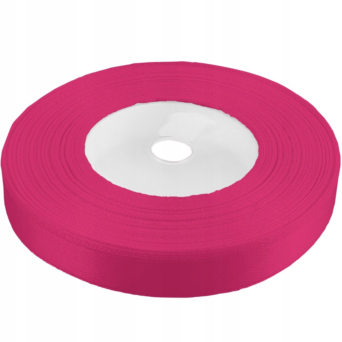 Merloos Satin Lint 12mm, 32m, Intensief Roze - Decoratie & Knutselen
