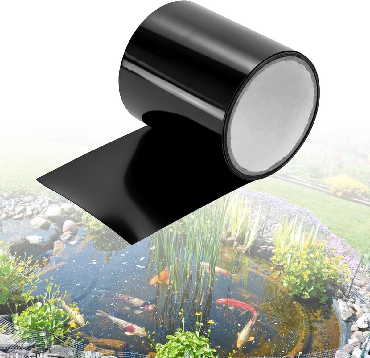 10cm x 150cm Pond Liner Repair Tape, Waterproof Adhesive Tape - ShopVlot