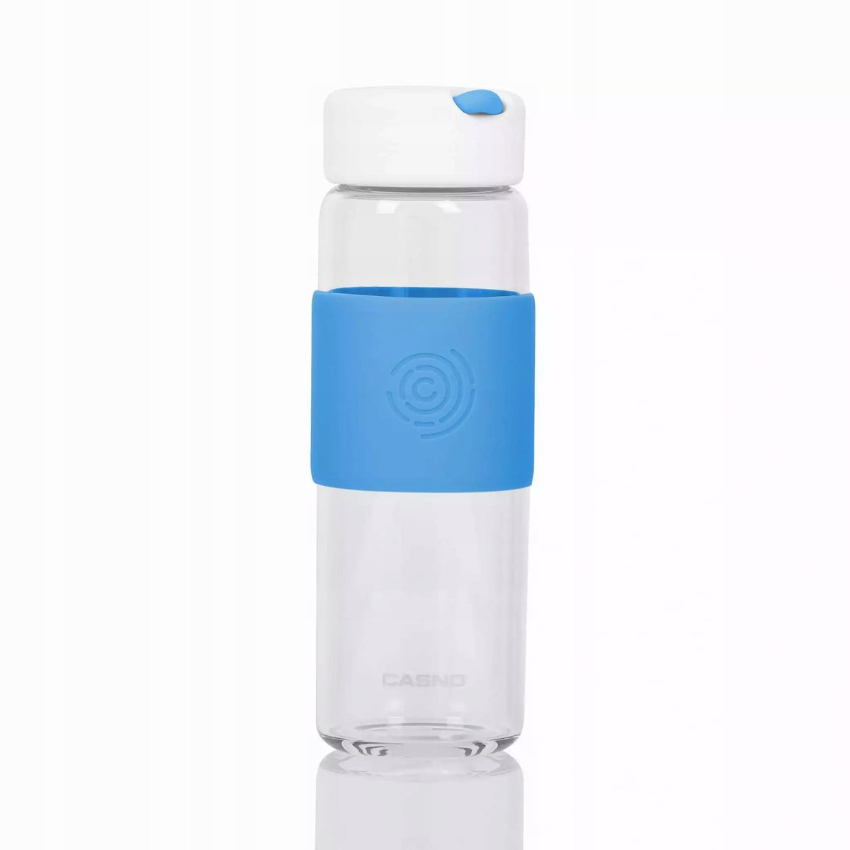 Casno Ontario Glazen Fles 520ml Blauw - Borosilicaatglas