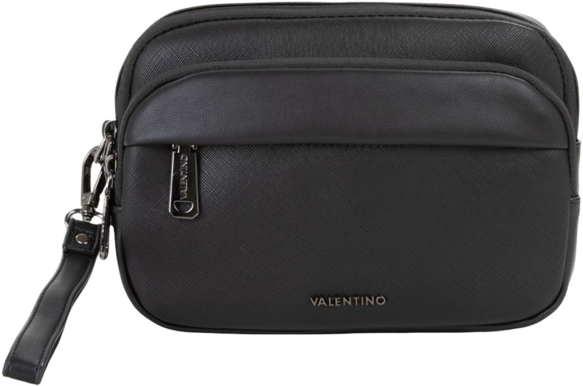 VALENTINO toilettas Karo Soft Cosmetic Case Nero zwart