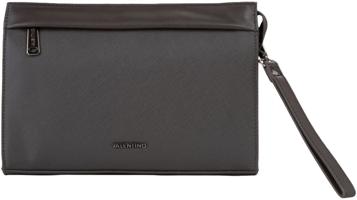 VALENTINO toilettas Karo Soft Cosmetic Case Moro donkerbruin