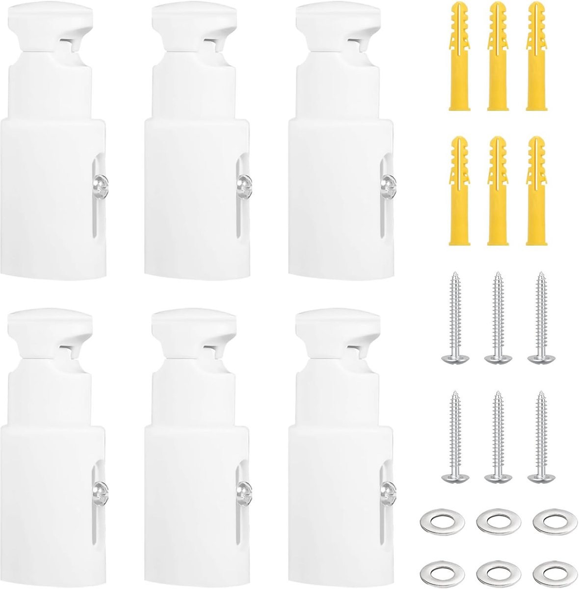 6 Pcs Towel Dry Attachment, Towel Dryer Holder, Towel Dry Attachment, Compatible with Straight and Curved Radiators - ShopVlot