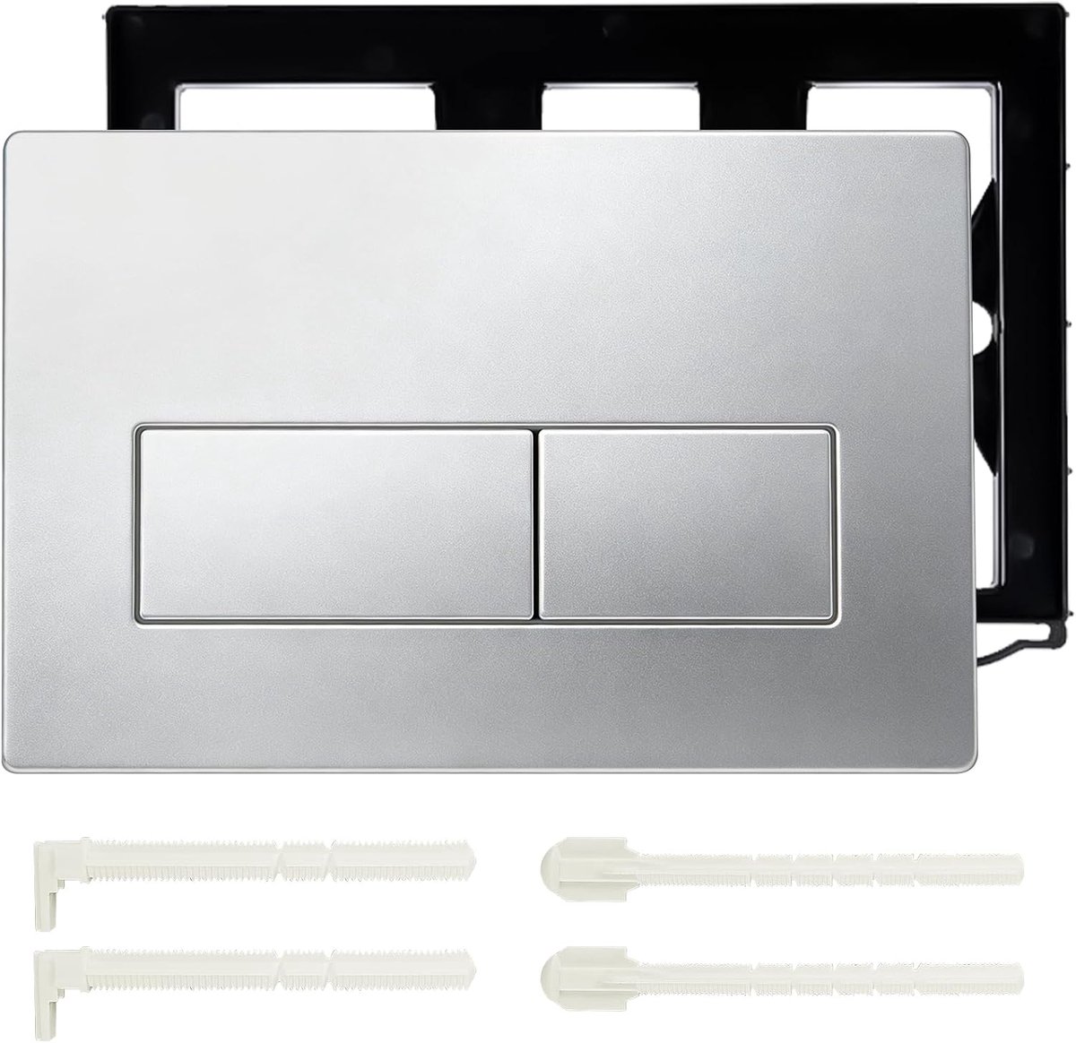 Toilet Pressure Plate Compatible with Geberit Sigma 01 20 30 50, Control Plate for UP300 UP320 Sink with Mounting - ShopVlot