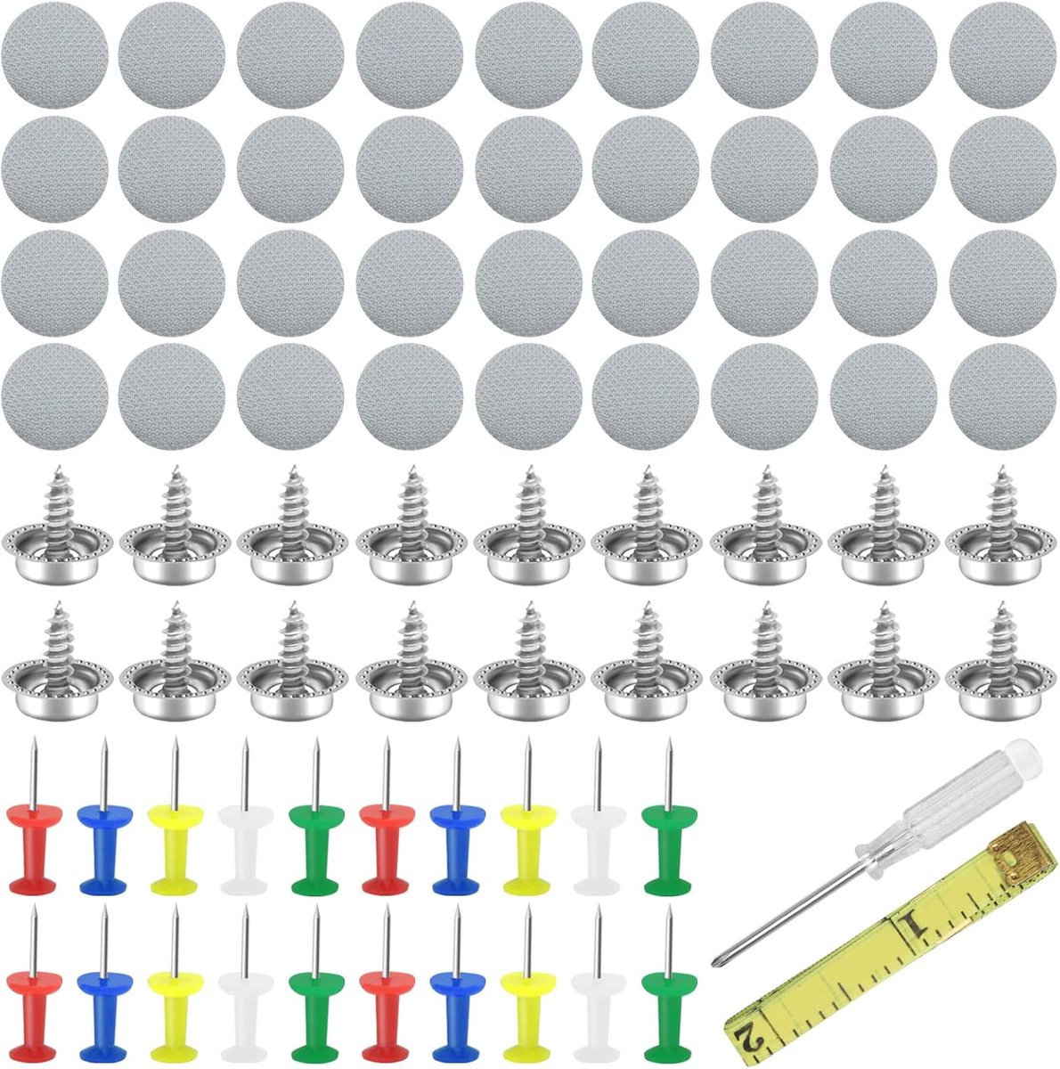 Car Repair Rivet Kit, 90 Pieces, Car Roof Repair Knobs (90) - ShopVlot