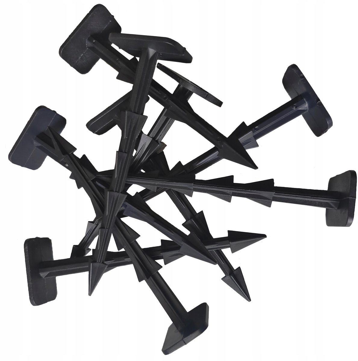 300x Grondpennen voor Agradoek - 12,5 cm - Gerecycled Plastic