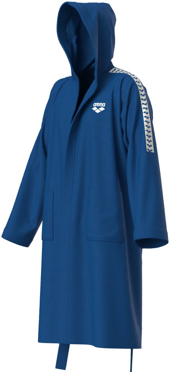 Arena Badjas Team Stripe Royal/Wit