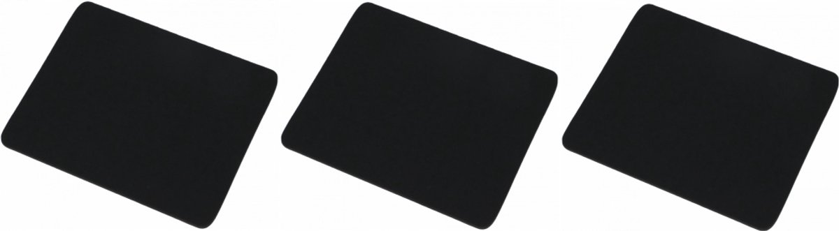 Fellowes Muismat Economy - Zwart- Thuiswerken - Kantoor
